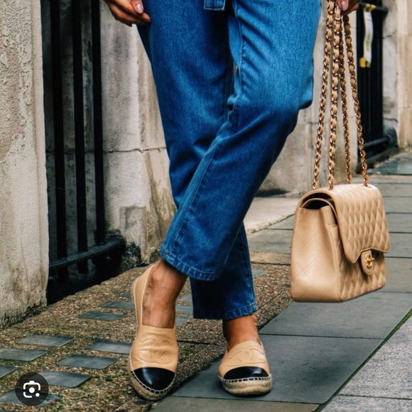 Chanel Espadrilles - size 7, comes with designer box. - Picture 2 of 2